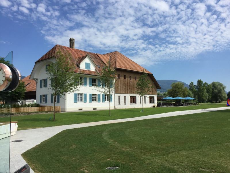 The Golfclub Wylihof directly adjoining the campus